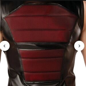 Armored. Color-Under. Men's Tank Top. Front Pads. Black & Red.TP060-10-M